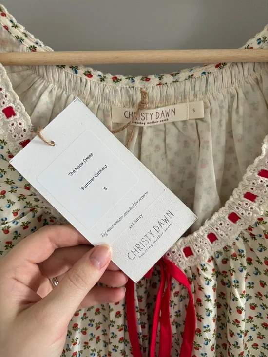 NWT Christy Dawn Mica Dress Summer Orchid Sz Small - Picture 6 of 9